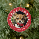 Search for dog frame christmas tree decorations Animals