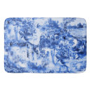 Search for blue toile bath mats Chinoiserie