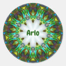 Search for green snail stickers Multicolored brilliantly coloured shell