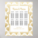 Search for art deco wedding seating charts Gatsby