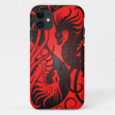 Search for red and black dragon iphone cases Yin yang