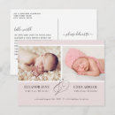 Search for twin pregnancy announcement postcards Minimalist