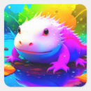 Search for cartoon axolotl stickers Cute