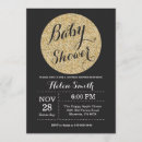 Search for modern baby girl shower invitations Glitter