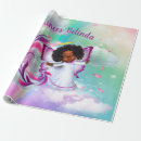 Search for fluffy wrapping paper Blue