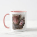 Search for macaque mugs Young animal