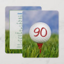 Search for golfing birthday invitations Party