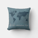 Search for adventure cushions World map