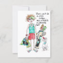 Search for ladies golf cards Green