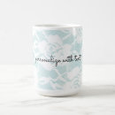 Search for floral lace mugs White