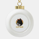 Search for vintage cat christmas tree decorations Father'sday