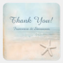 Search for beach thank you stickers Vintage