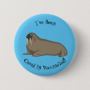 Search for walrus round badges Tusks