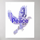 Search for word peace art Typography
