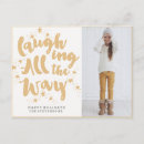 Search for laughing all the way christmas cards Gold