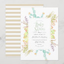 Search for succulent baby shower invitations Bohemian