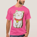 Search for cute japanese lucky cat tshirts Kitty