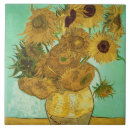 Search for vincent van gogh tiles Sunflower