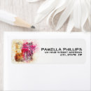 Search for splatter return address labels Chic