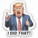 Search for did stickers President