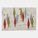 Search for mid century modern tea towels Atomic era
