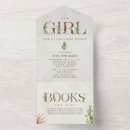 Search for tri fold baby shower invitations Book request