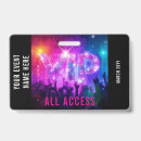 Search for festival id badges Vip party