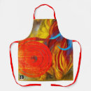Search for firefighter shield aprons Red