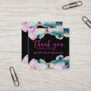 Search for pink and black business cards Abstract