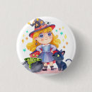 Search for cute witch badges Cartoon