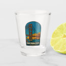 Search for golden gate shot glasses California