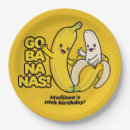 Search for banana plates Illustration
