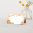 Search for pumpkins place cards Botanical