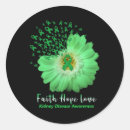 Search for kidney disease awareness stickers Organ donor