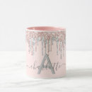 Search for silver grey glitter mugs Elegant