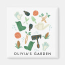Search for gardening magnets Watercolor