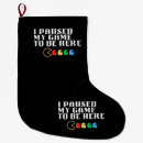 Search for gamer christmas stockings Video