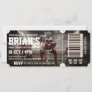 Search for all american party invitations First year down