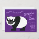 Search for panda bear birthday invitations Modern