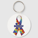 Search for autism month key rings April