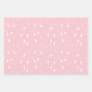 Search for stars wrapping paper White