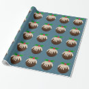 Search for christmas pudding wrapping paper Festive