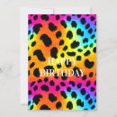 Search for leopard print birthday cards Wildlife