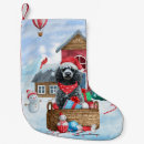 Search for poodle christmas stockings Animal