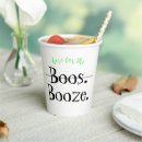 Search for halloween paper cups Boos and booze