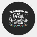 Search for promoted to grandma stickers Time