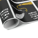 Search for college graduation wrapping paper Black