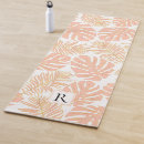 Search for palm leaves yoga mats Gold