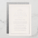 Search for sophisticated bridal shower invitations Minimal