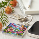 Search for pink dragonfly key rings Floral